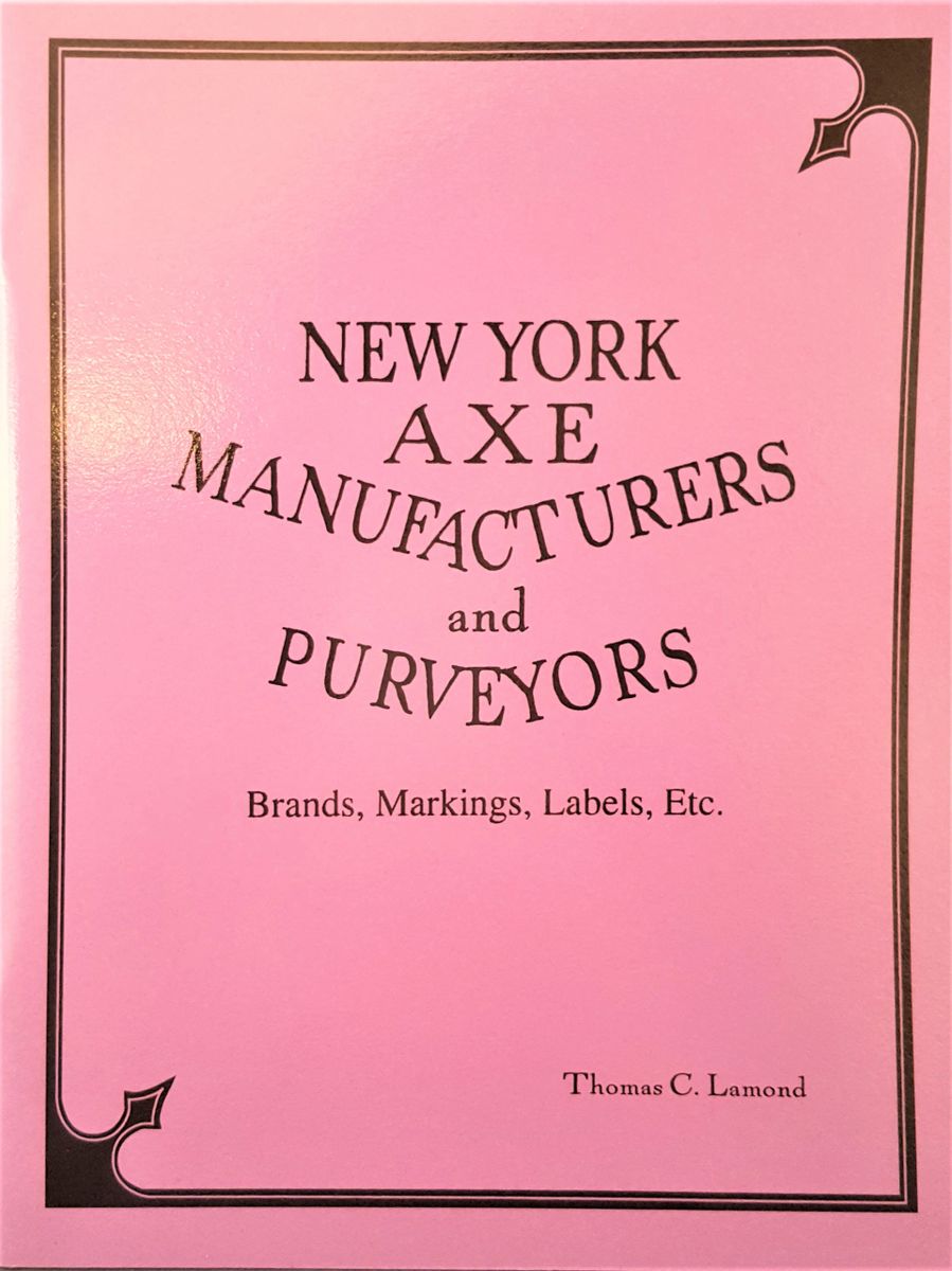 New York Axe Manufacturers and Purveyors Brands Markings, Lamond 22120805